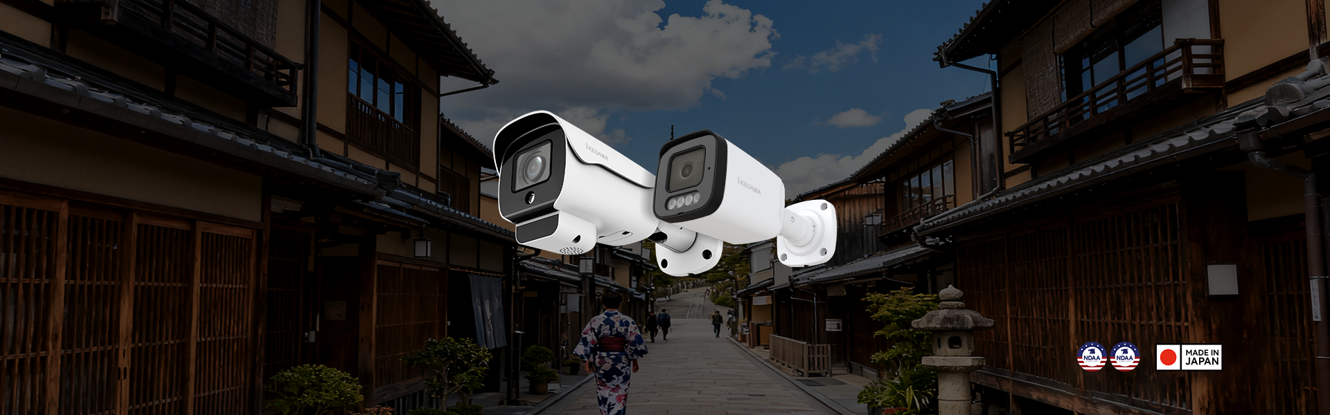 กล้องวงจรปิดซีรีส์ Deterrence IP เพิ่มความปลอดภัยด้วยการตรวจจับแบบเรียลไทม์, การเตือนด้วยเสียง/แสง, และเทคโนโลยีอัจฉริยะ